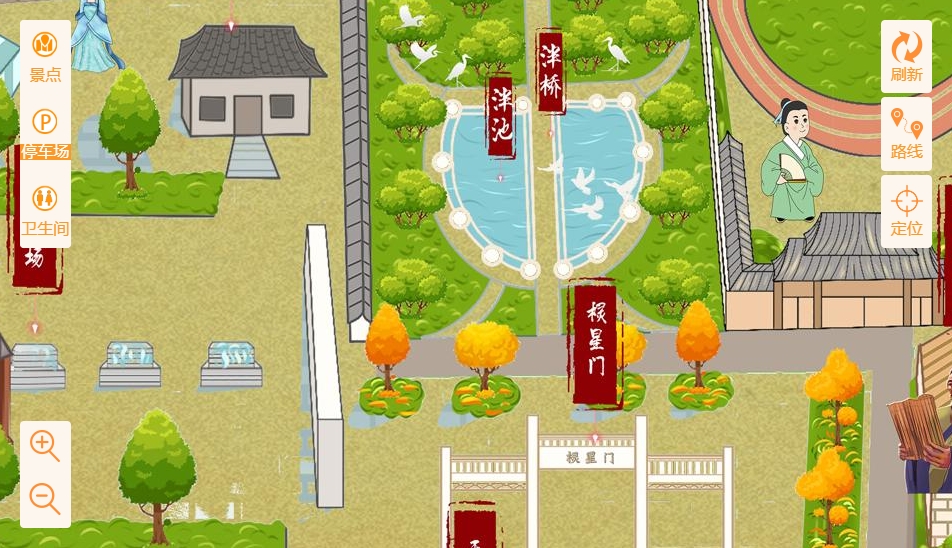 泾源手绘地图景区语音讲解导览系统：智慧景区建设的基石